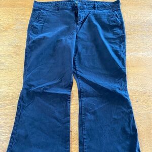 Women’s flare leg old navy black pants